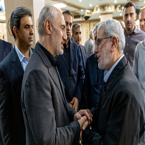 تصاویر: مراسم یادبود مادر رییس سازمان برنامه و بودجه