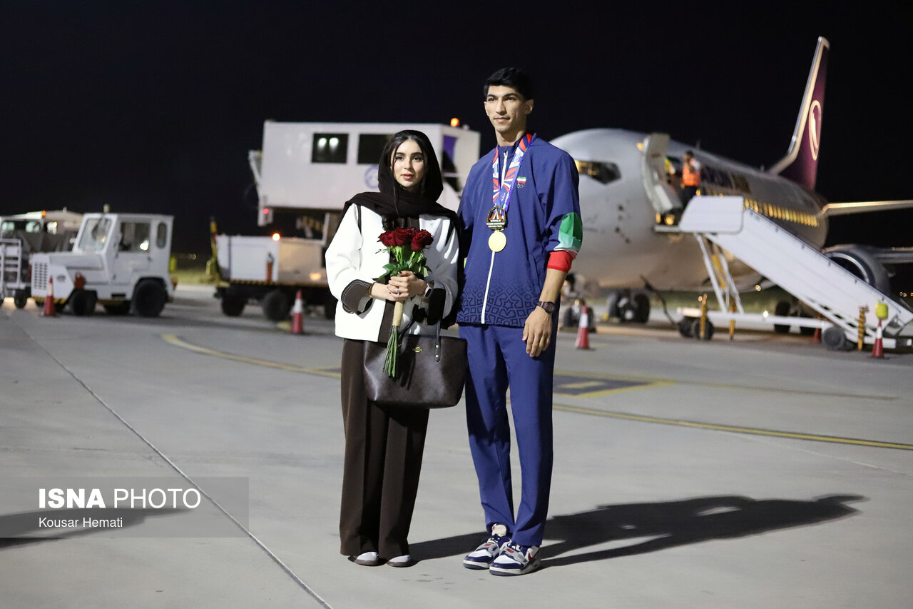 تصاویر: استقبال از آرین سلیمی ، قهرمان مسابقات آسیایی ناگویا و گرندپری پاریس - کرمانشاه