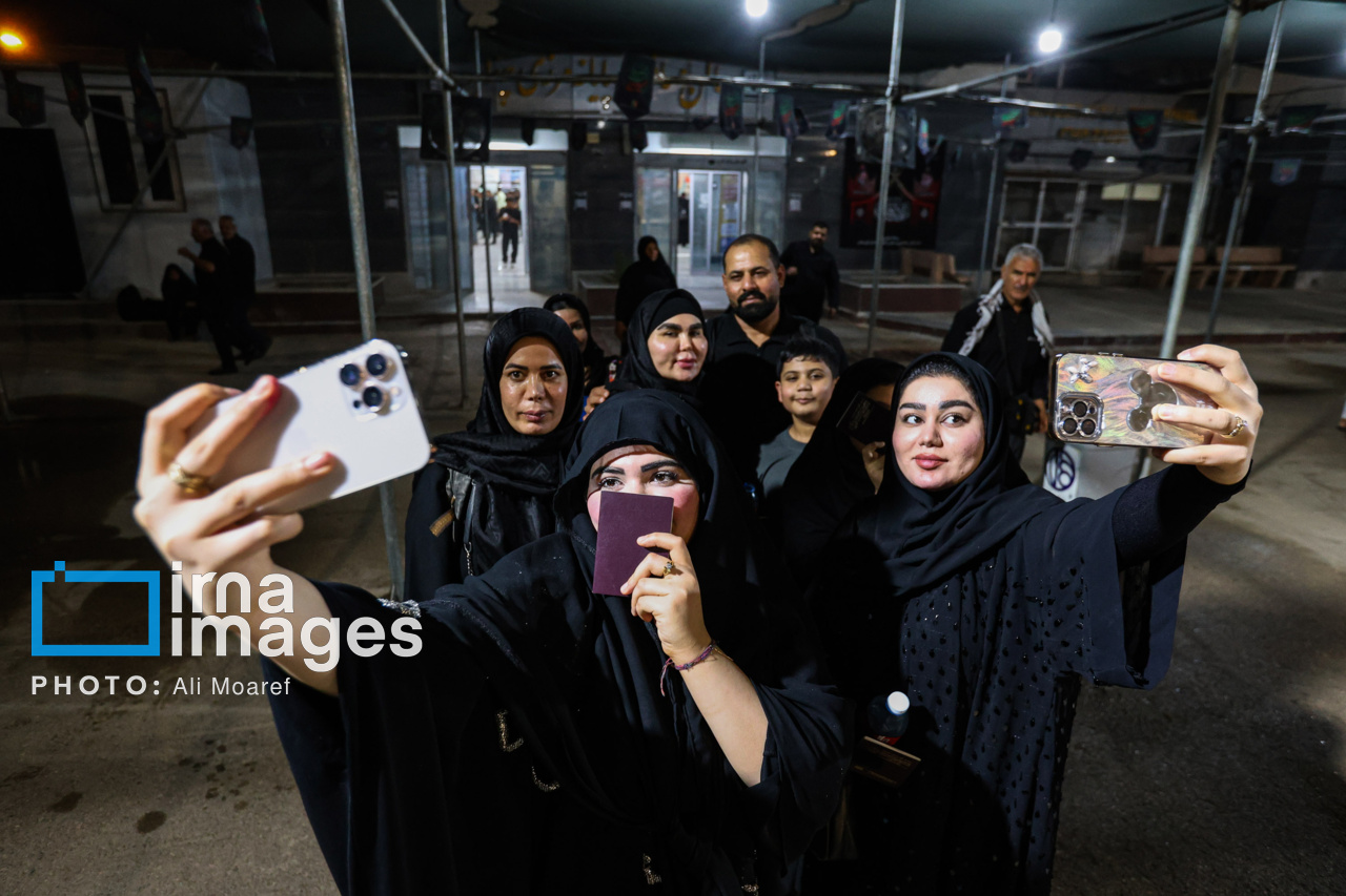 تصاویر: تردد زائران اربعین در پایانه مرزی چذابه