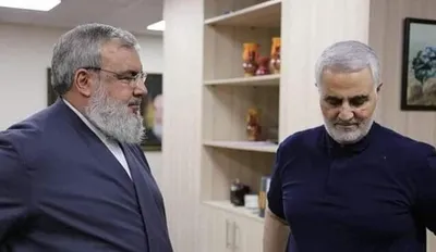 دیدار خداحافظی سردار سلیمانی با سید حسن نصرالله از زبان نعیم قاسم