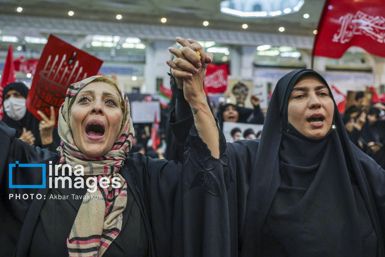 تصاویر: مراسم گرامیداشت رهبر شهید انقلاب در تهران