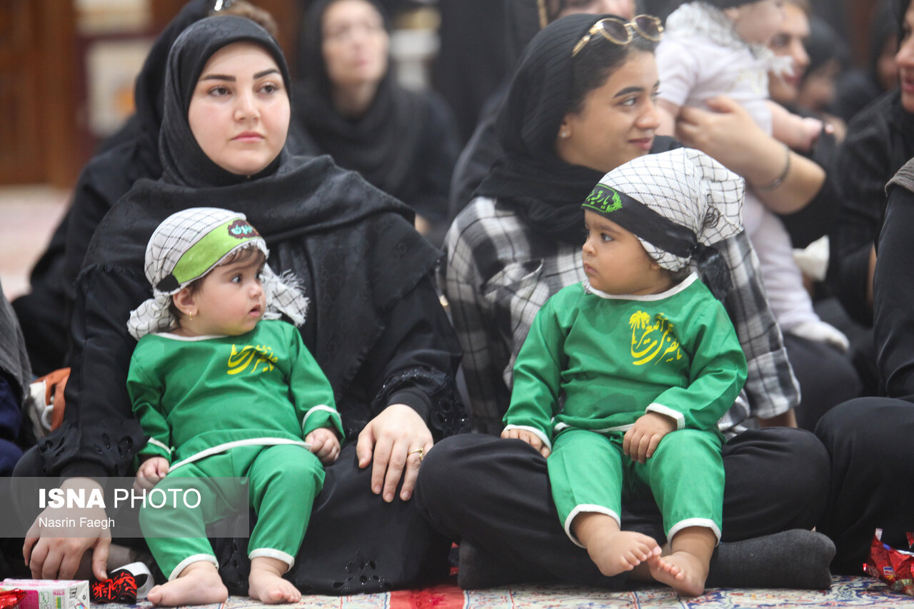 تصاویر: مراسم شیرخوارگان حسینی در سراسر کشور