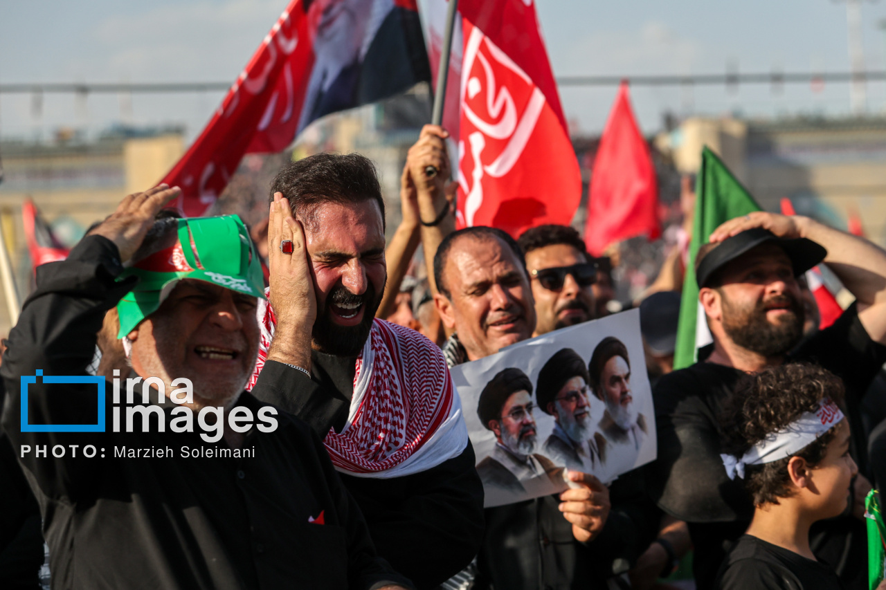تصاویر: نخستین روز مراسم وداع با رهبر شهید انقلاب
