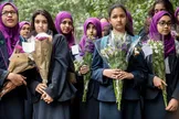 تصاویر : سوگواری مسلمانان لندن برای قربانیان حادثه تروریستی