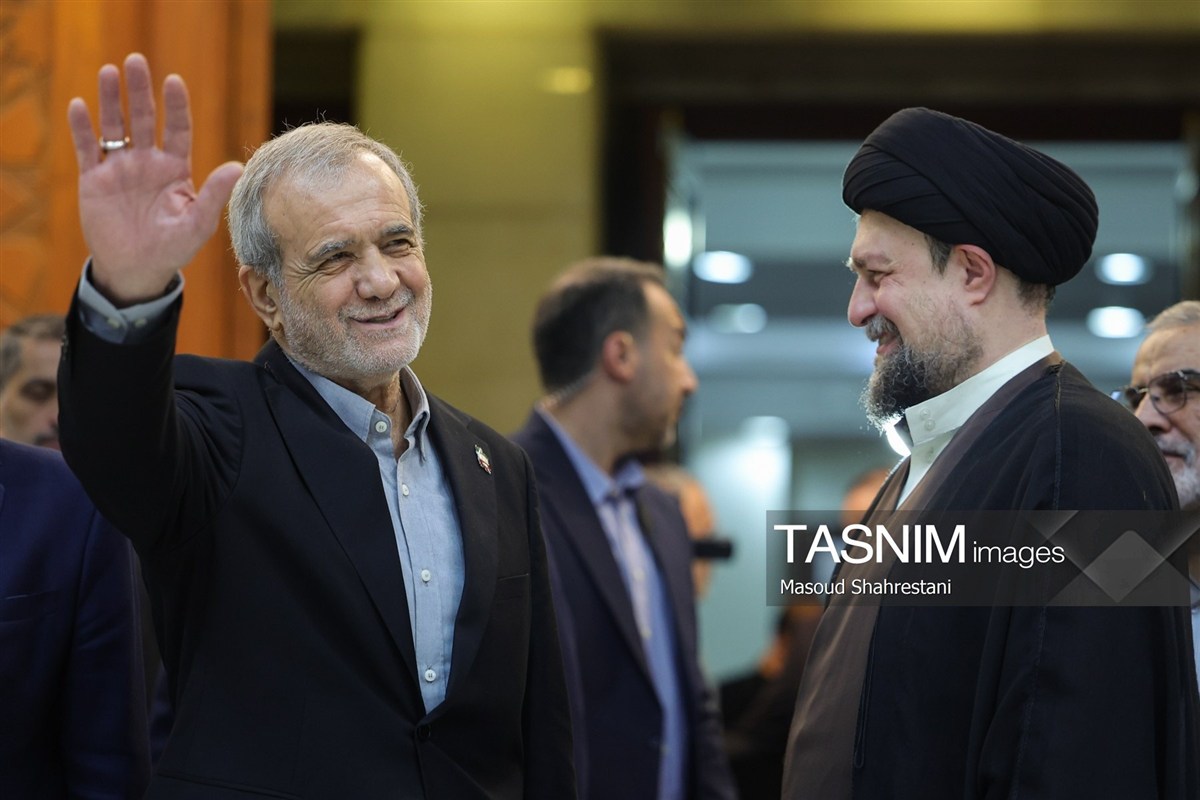 تصاویر: مراسم تجدید میثاق اعضای دولت با آرمان‌های امام راحل
