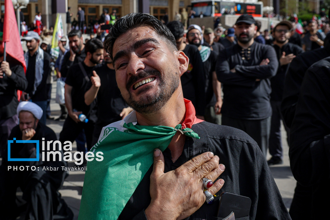 تصاویر: نخستین روز مراسم وداع با رهبر شهید انقلاب