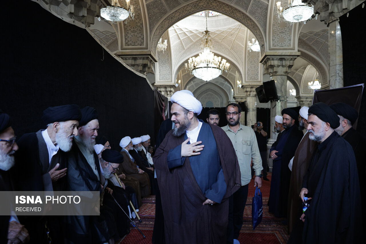 تصاویر: مراسم بزرگداشت آیت‌الله شبیری زنجانی