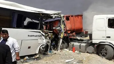 ۶ فوتی و ۲۳ مجروح تصادف اتوبوس زائران در عراق به کشور منتقل شدند