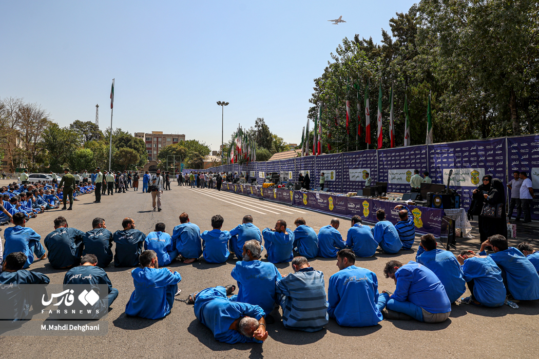 تصاویر: دستگیری سارقان و خریداران اموال مسروقه تهران
