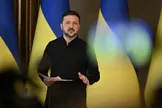 اکسیوس: حملات هوایی روسیه سفر زلنسکی به داووس را لغو کرد