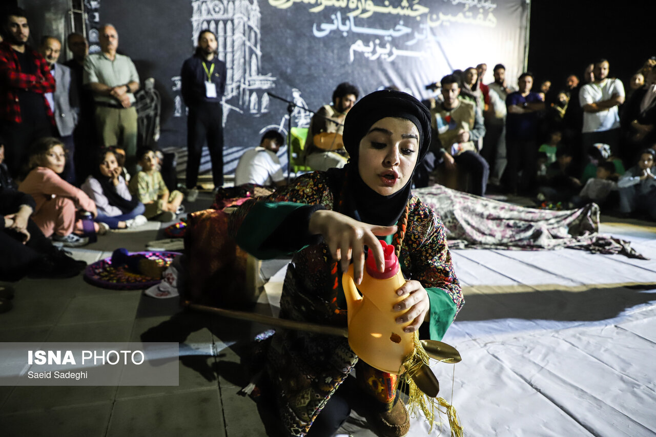 تصاویر: هفتمین جشنواره سراسری نمایش‌های خیابانی «تبریزیم»
