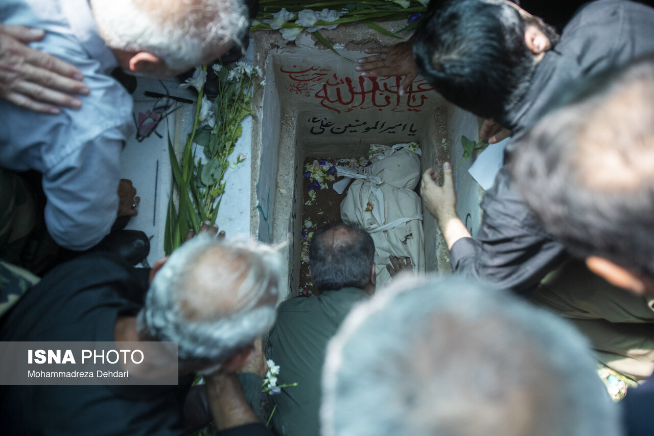 تصاویر: مراسم تشییع پیکر مطهر امیر سرتیپ خلبان مجید کاظمی - شیراز