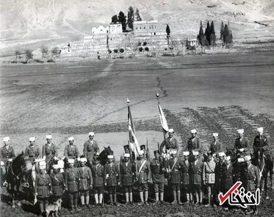 عکس/ قشون قاجاری در باغ‌تخت شیراز