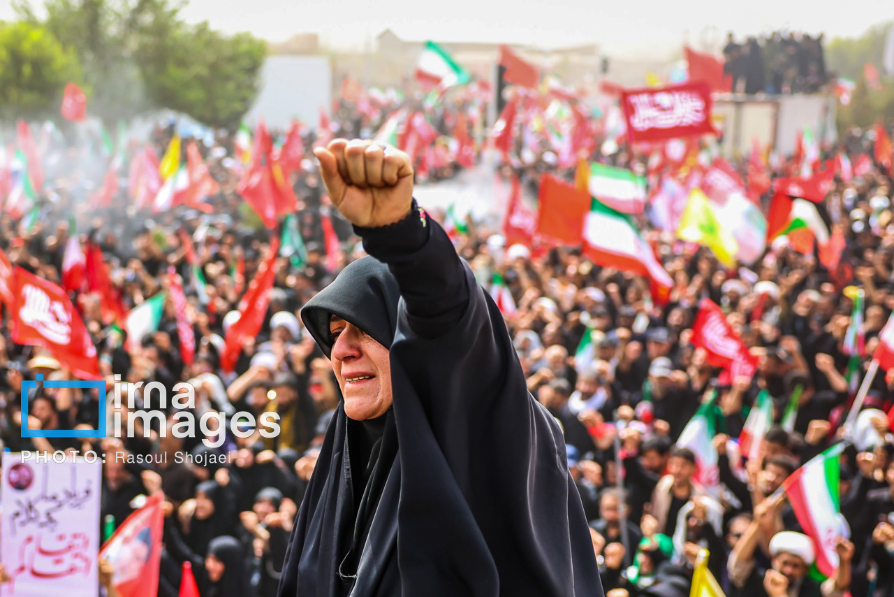 تصاویر: تشییع پیکر مطهر رهبر شهید انقلاب در قم