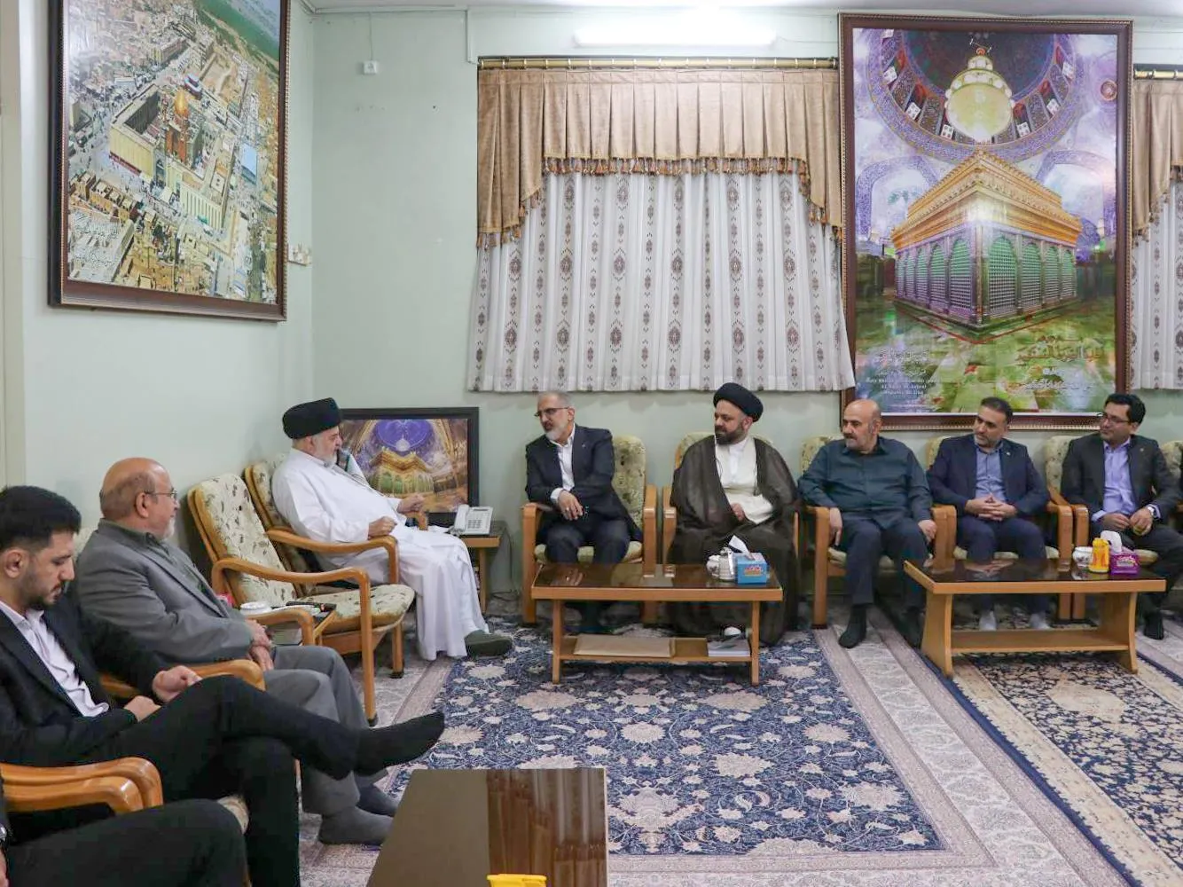 تأکید نماینده آیتالله سیستانی بر مدیریت کارآمد و تسهیل فرآیندهای بانکی/ دکتر خورسندیان: بانک مسکن بیش از نیمی از بار تأمین مالی نهضت ملی مسکن را بر دوش دارد تأکید نماینده آیتالله سیستانی بر مدیریت کارآمد و تسهیل فرآیندهای بانکی/ دکتر خورسندیان: بانک مسکن بیش از نیمی از بار تأمین مالی نهضت ملی مسکن را بر دوش دارد