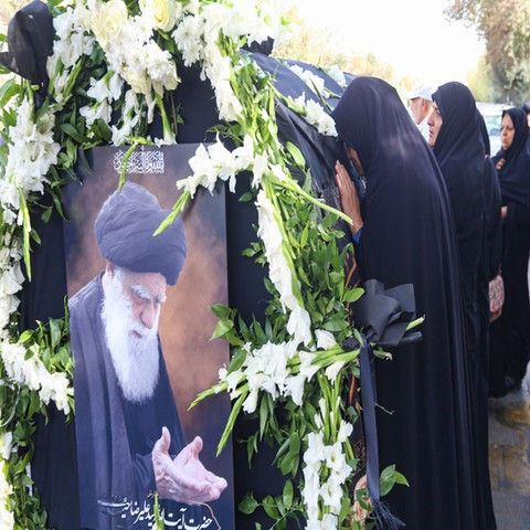 تصاویر: تشییع پیکر آیت‌الله سید علیرضا حیدری در یزد