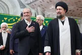 تجدید میثاق رئیس‌جمهور و اعضای هیأت دولت با آرمان‌های امام خمینی در نخستین روز از هفته دولت