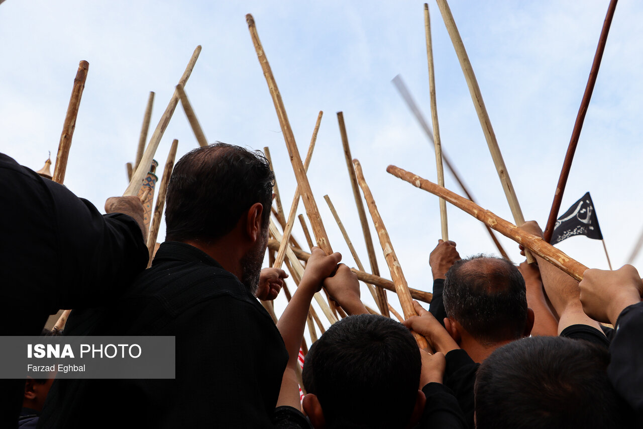 تصاویر: مراسم قالیشویان مشهد اردهال - کاشان