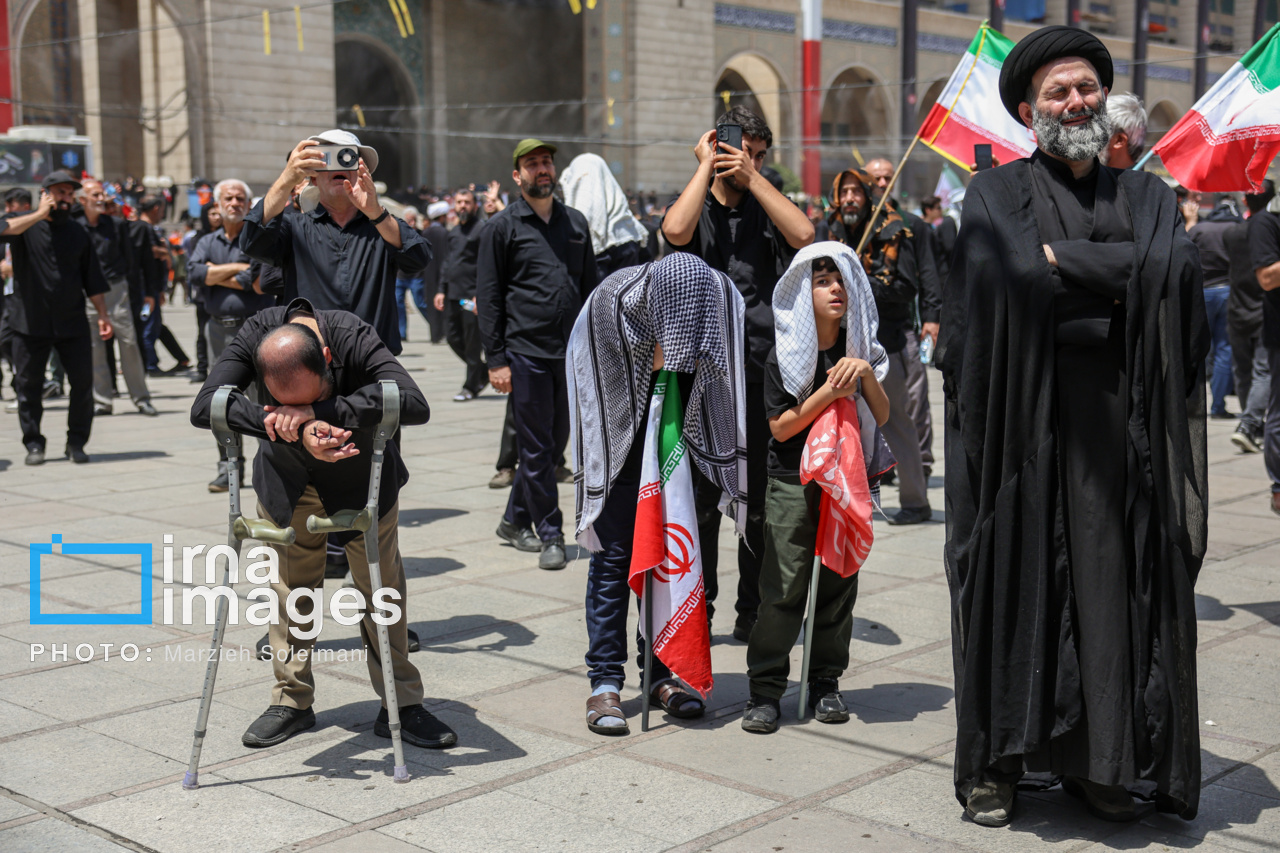 تصاویر: نخستین روز مراسم وداع با رهبر شهید انقلاب