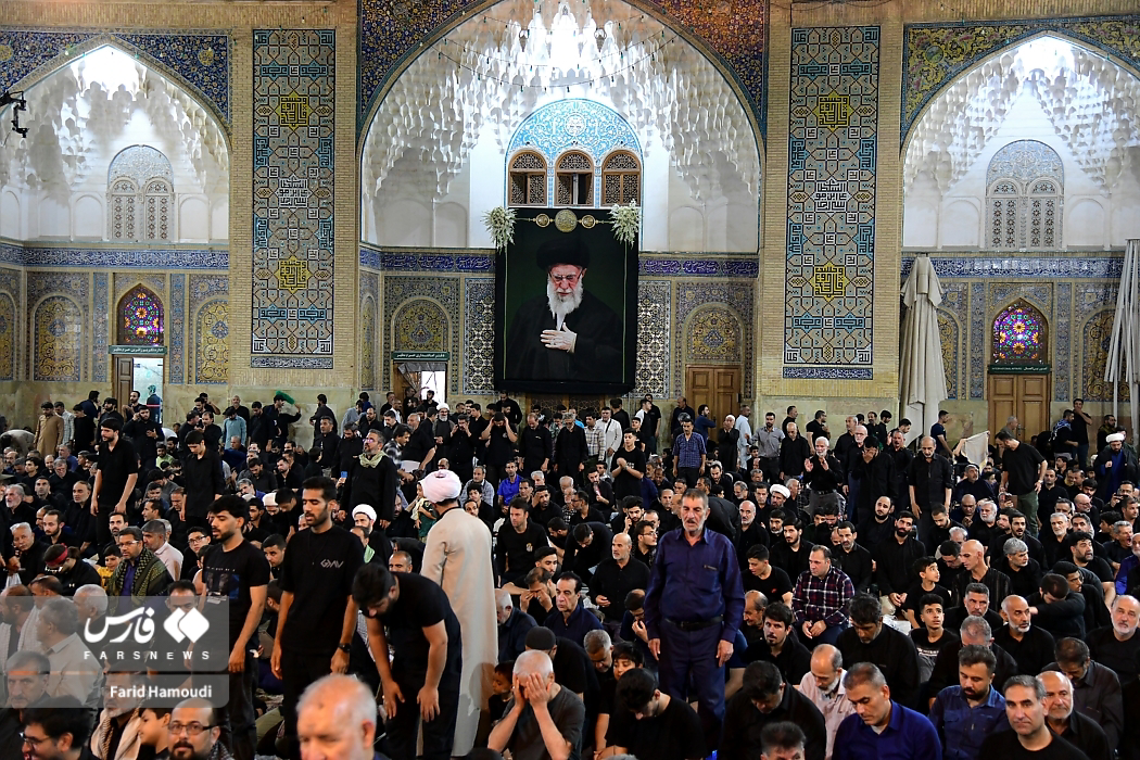 تصاویر: حرم حضرت معصومه در آستانه تشییع رهبر شهید