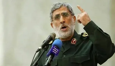 سردار قاآنی: آمریکایی‌ها درمورد انفجار ناو به دنبال مقصر نگردند، این حادثه  پاسخی به جنایتهای آمریکاست که توسط عناصر آمریکایی انجام شده