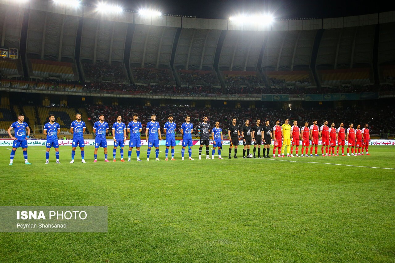 تصاویر: لیگ برتر فوتبال - پرسپولیس و استقلال (دربی ۱۰۷)