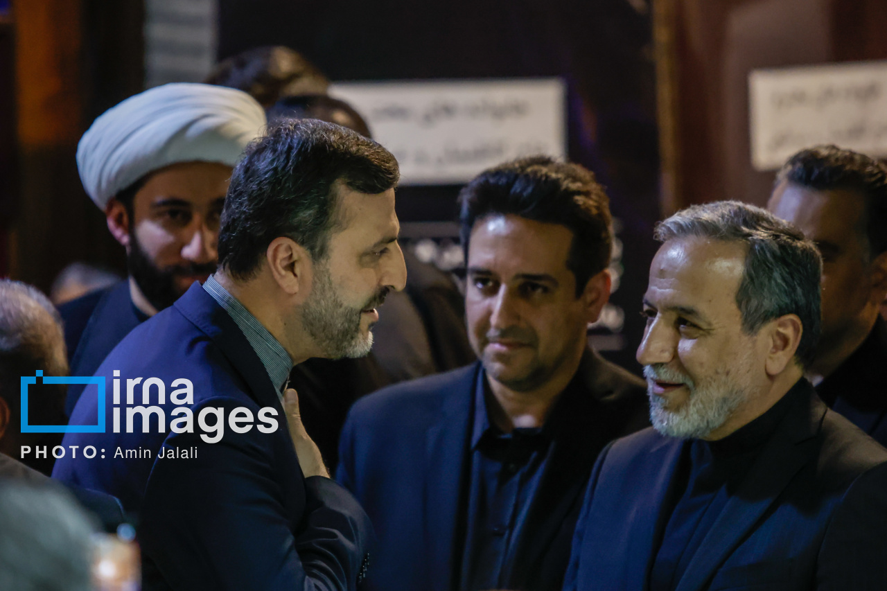 تصاویر: مراسم ختم خواهر عراقچی، وزیر خارجه