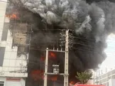 افزایش مصدومان حریق در مجتمع ارغوان اندیشه به ۲۶ نفر