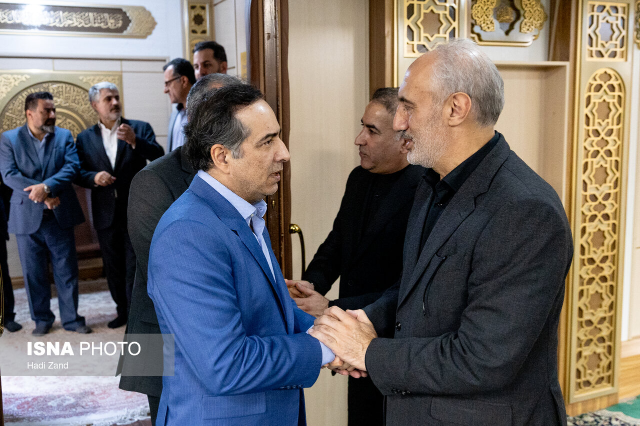 تصاویر: مراسم یادبود مادر رییس سازمان برنامه و بودجه