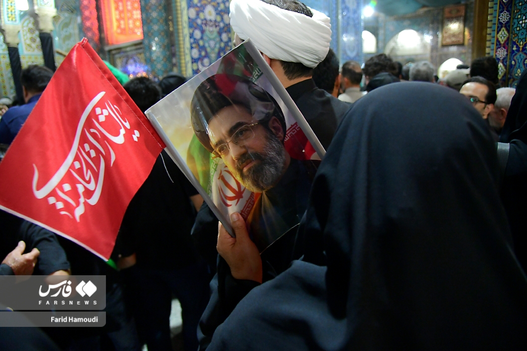 تصاویر: حرم حضرت معصومه در آستانه تشییع رهبر شهید
