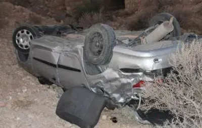 خودروی حامل قاچاق انسان دچار حادثه شد!