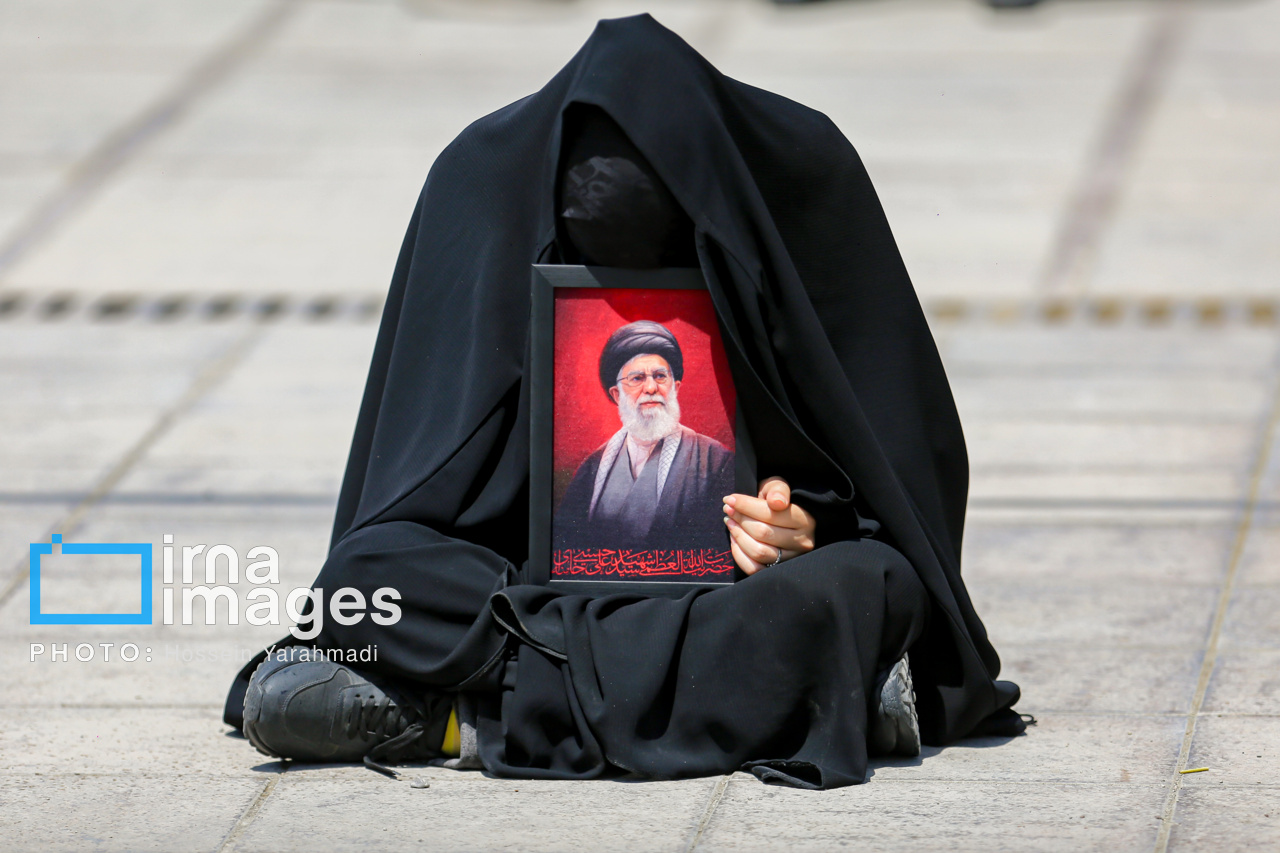 تصاویر: نخستین روز مراسم وداع با رهبر شهید انقلاب