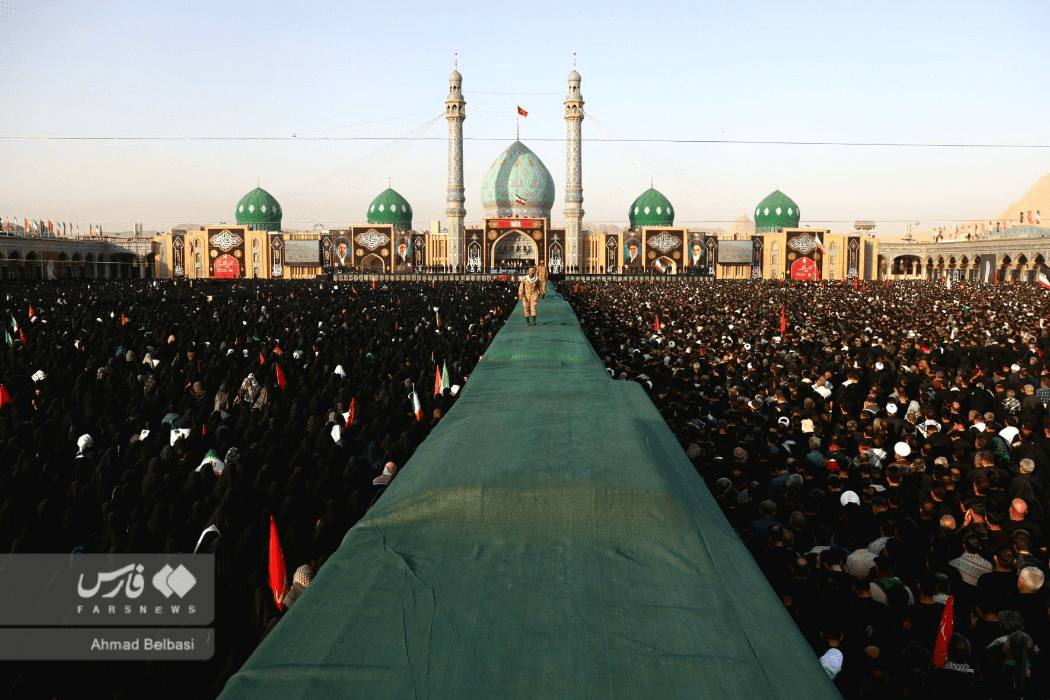 تصاویر: تشییع پیکر مطهر رهبر شهید انقلاب در قم