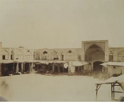 عکس / بازار تهران، ۱۶۲ سال پیش اینگونه بود