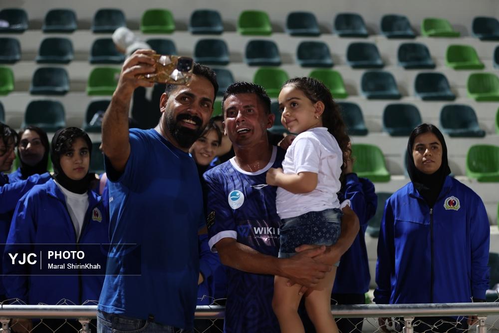 تصاویر: دربی پیشکسوتان استقلال و پرسپولیس در کیش