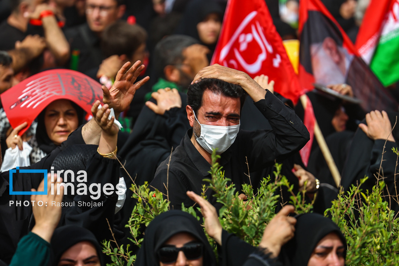 تصاویر: تشییع پیکر مطهر رهبر شهید انقلاب در قم