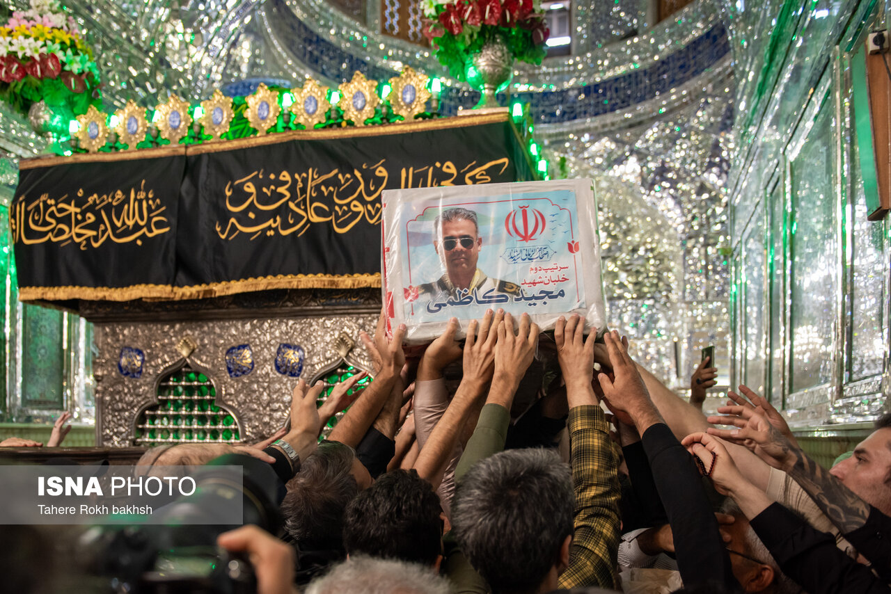 تصاویر: مراسم تشییع پیکر مطهر امیر سرتیپ خلبان مجید کاظمی - شیراز