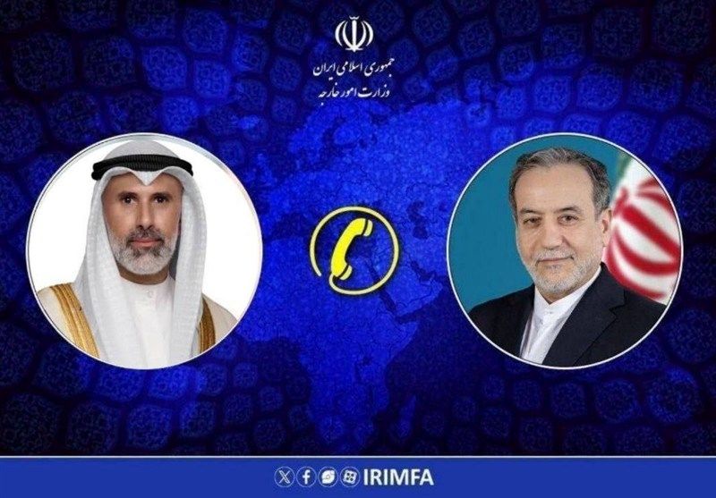 گفت‌وگوی وزرای خارجه ایران و کویت درباره یادداشت تفاهم اسلام‌آباد/ عراقچی: ضرورت گفت‌وگو با کشورهای حاشیه خلیج فارس به منظور رفع ابهامات/ اهتمام ایران به سیاست حسن همسایگی/ امیدواریم که توافق با آمریکا، به احیای صلح در منطقه منجر شود