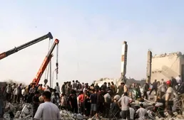 ببینید/ نمایی از مراسم تشییع شهدای تازه شناسایی شده مدرسه میناب