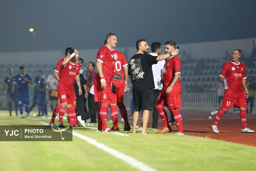 تصاویر: دربی پیشکسوتان استقلال و پرسپولیس در کیش