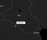 ایجپت اوسینت: یک جنگنده F۱۶ در حال خروج از فضای هوایی ایران-عراق است و کد وضعیت اضطراری که نشان می‌دهد خدمه با یک مشکل جدی مواجه هستند، را ارسال کرده است