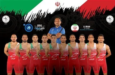 پایان کار کشتی آزاد ایران با ۳ طلا، ۳ نقره و یک برنز / کاروان ایران در رده سوم ایستاد