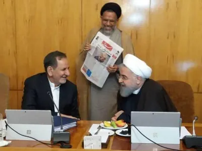 اقدام قابل تحسین روحانی؛ رییس جمهور از معاون اولش دلجویی کرد