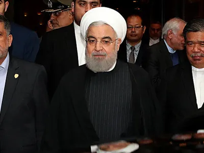 روحانی: در اینکه بتوانیم با  آمریکا درباره مسائل‌مان بحث کنیم، مشکلی نداریم
