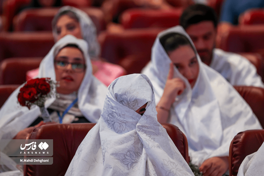تصاویر: جشن ازدواج ۱۱۰ زوج تهرانی