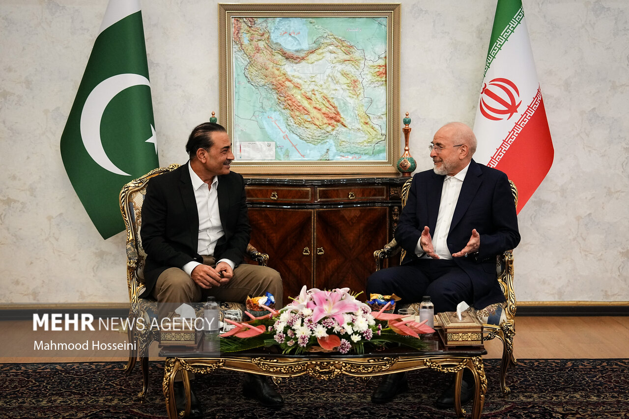 تصاویر: دیدار عاصم منیر فرمانده ارتش پاکستان با قالیباف