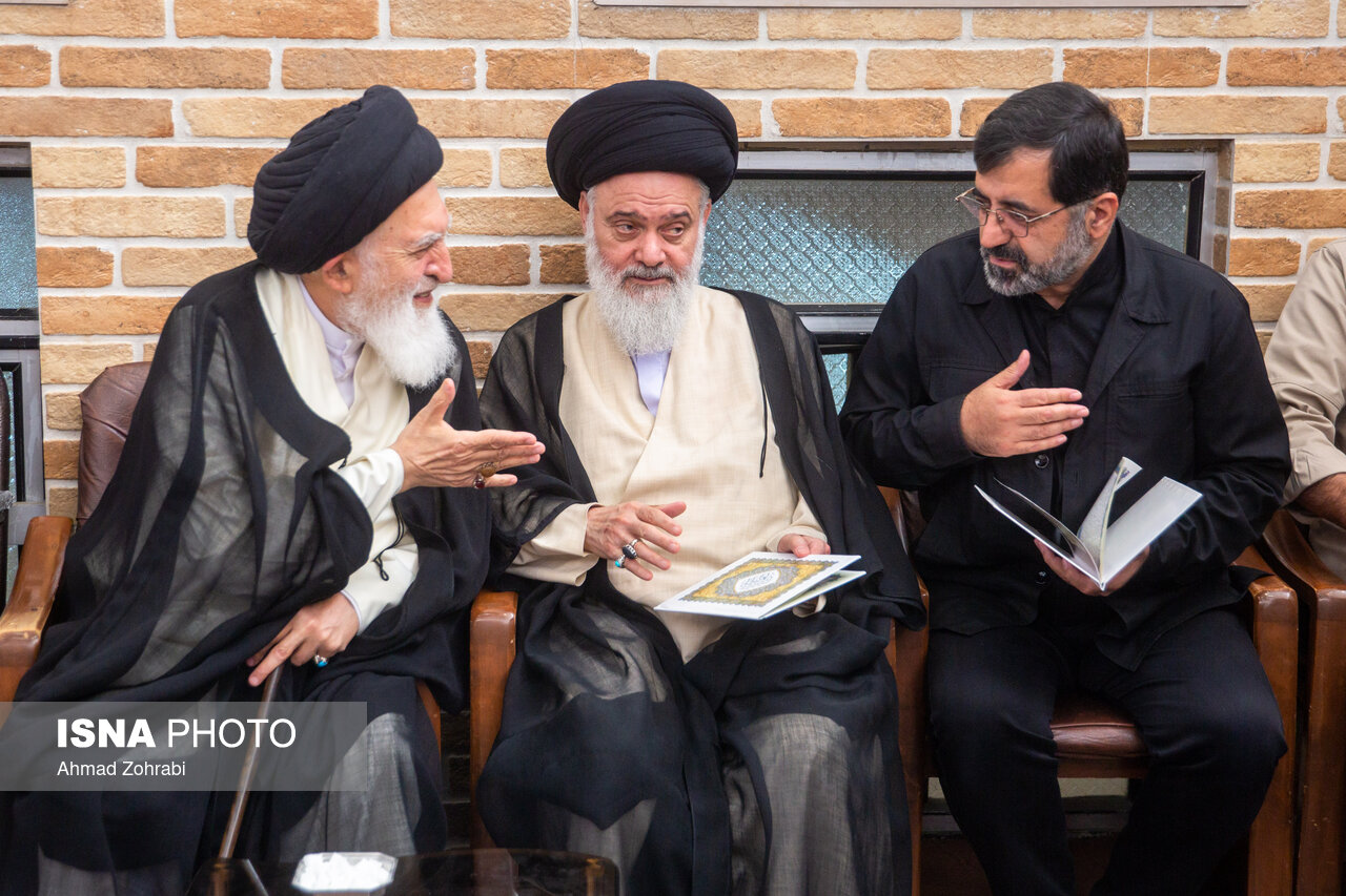 تصاویر: مراسم وداع با پیکر آیت‌الله «شبیری زنجانی»