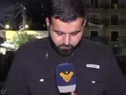 ببینید / لحظۀ مجروح شدن خبرنگار المنار در حملۀ هوایی اسرائیل