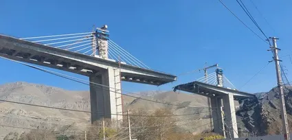 ببینید / ویدئویی از بازسازی پل B-1 کرج