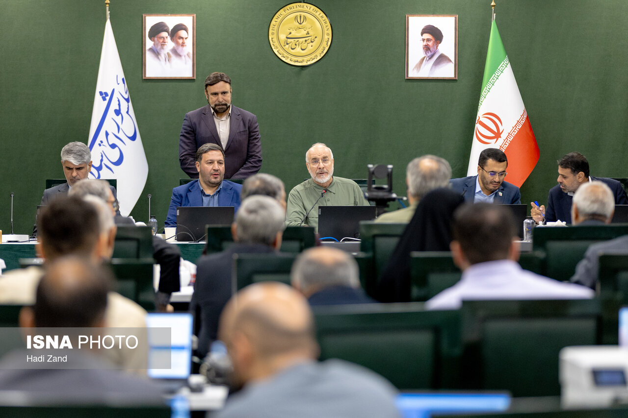 تصاویر: نشست علنی مجازی مجلس - ۱۵ شهریور